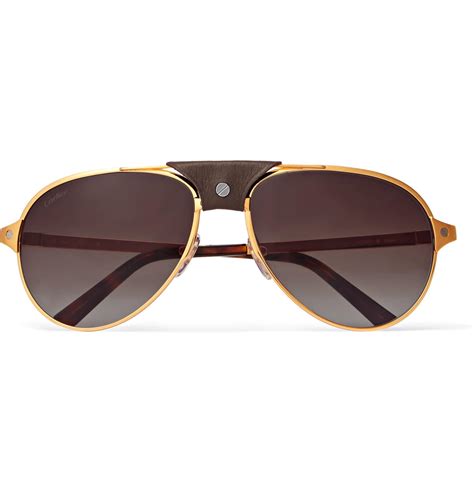 mens cartier aviator sunglasses|santos de cartier aviator sunglasses.